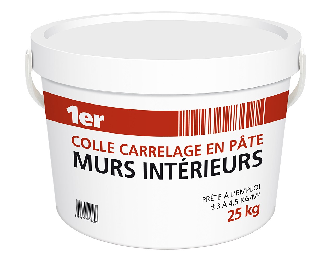 Colle carrelage en pâte murs intérieur 25kg - 1ER